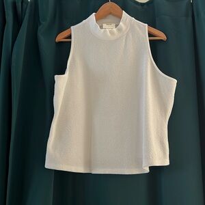 Maeve by Anthropologie structured mock neck top in 1X